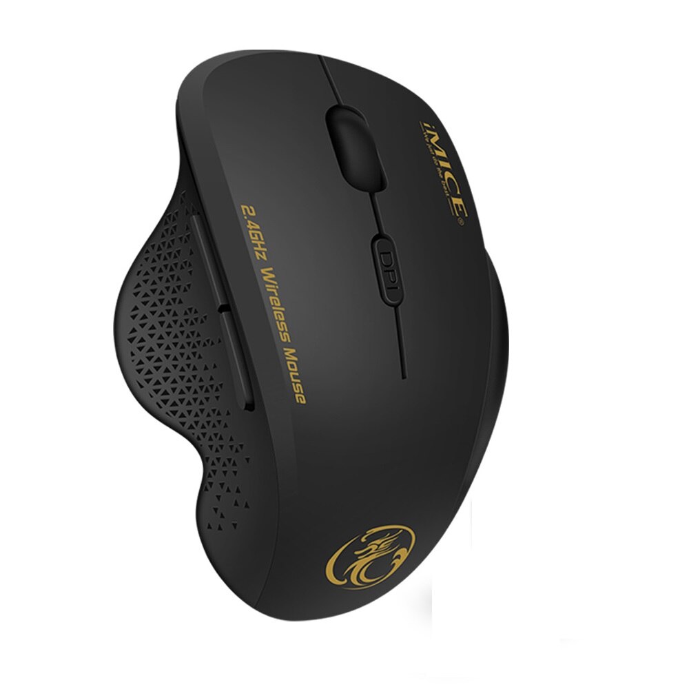 1600dpi 2.4GHZComputer Mouse piccolo Mouse da gioco portatile Business Office Mouse Mouse ottico Wireless Mouse moda per Laptop: White