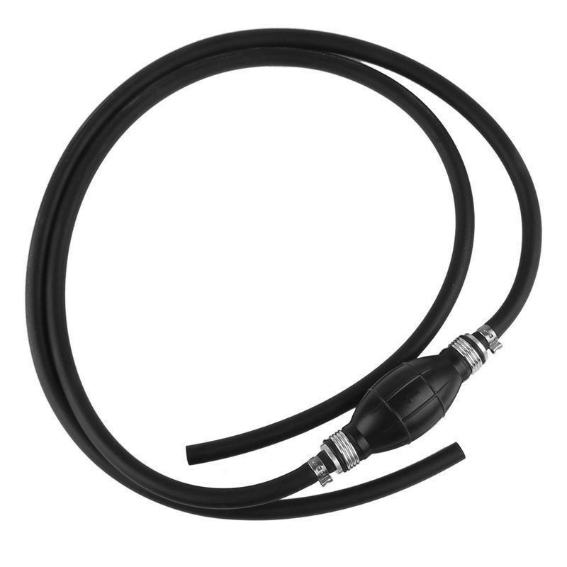 10MM Fuel Line Assembly Braided with Primer Bulb For Marine Outboard Boat RVS Tractors Caravans