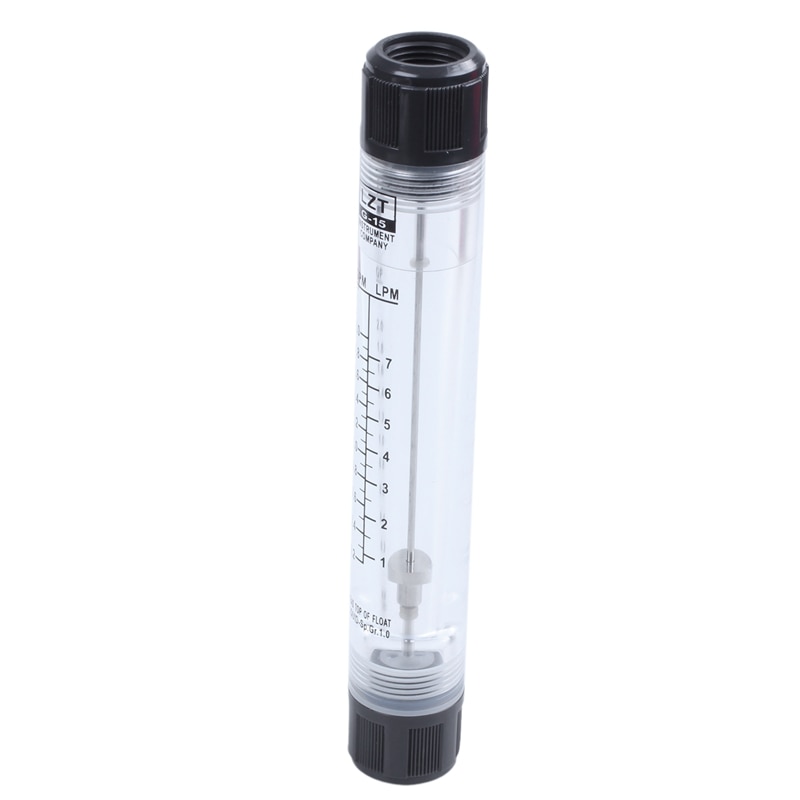 GTBL-medidor de flujo de líquido de agua en línea, LZT rotámetro, rosca hembra de 1/2 &quot;, 0,2-2,0 GPM 1-7 LPM: Default Title