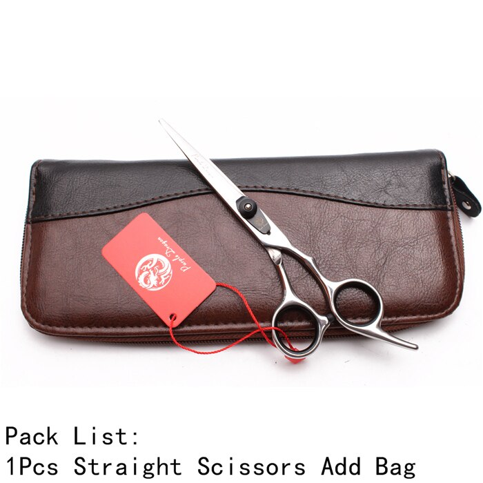 Tijeras de aseo para perros con tornillo trasero de acero inoxidable de 6 ", tijeras normales para adelgazamiento, juego de tijeras para mascotas, Z1003: Z1003 Hei C 6YY