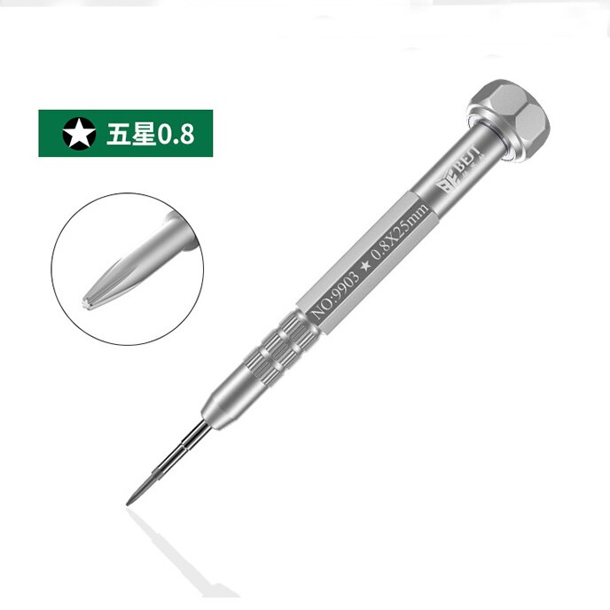 Precision Screwdriver P2 0.8 Pentalobe Y 0.6 Tri Wing 1.5 Phillips 2.5 Cross Head for iPhone Samsung xiaomi Huwei Repair Tool: Orange