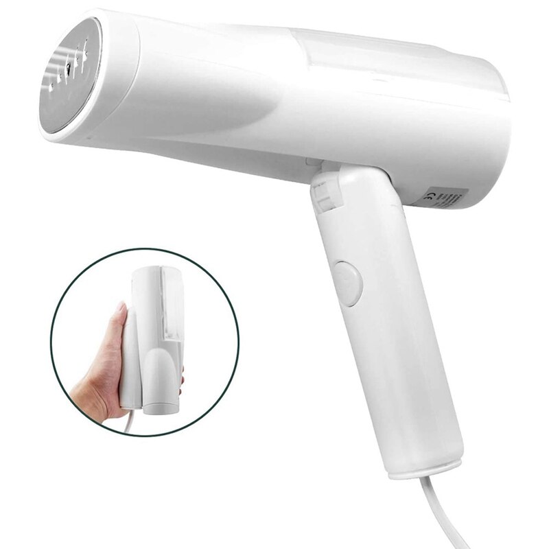 HEIßER-Faltbare Kleidungsstück Dampfer für Kleidung Tragbare Handheld Eisen Kleidungsstück Stoff Falten-entferner mit Abnehmbare Europäischen Stecker
