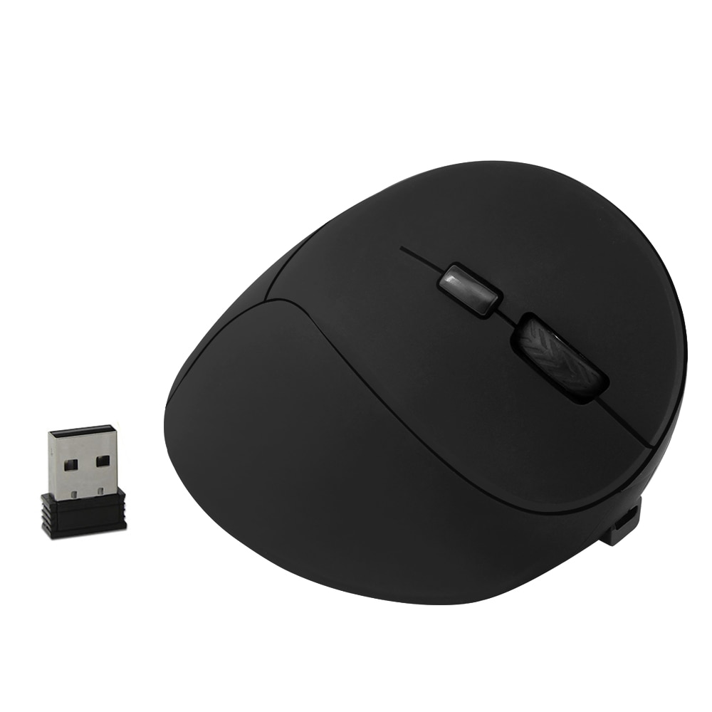 2.4Ghz Wireless Vertical Mouse Rechargeable Ergonomic Big Hand Optical Computer Gaming 1600DPI Mause For PC Laptop