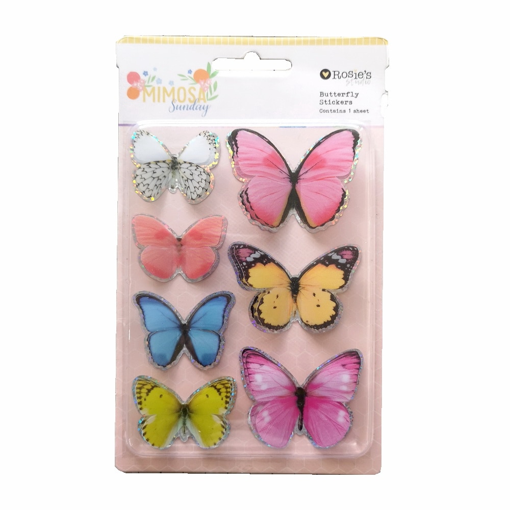 Crzcrafter Plastic 3D Zelfklevende Vlinders Stickers Voor Scrapbooking Kaart Maken Embellishments Decoratie