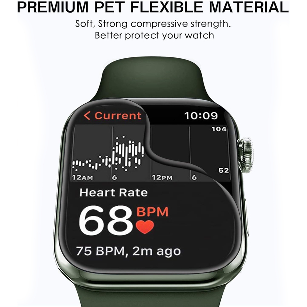 Keramikfolie für Apfel Uhr 9 8 7 6 SE 45 mm 41 44 mm 40 mm 38 42 mm Displayschutzfolie IWatch Serie 10 42/46 mm Ultra 49 mm kein Glas
