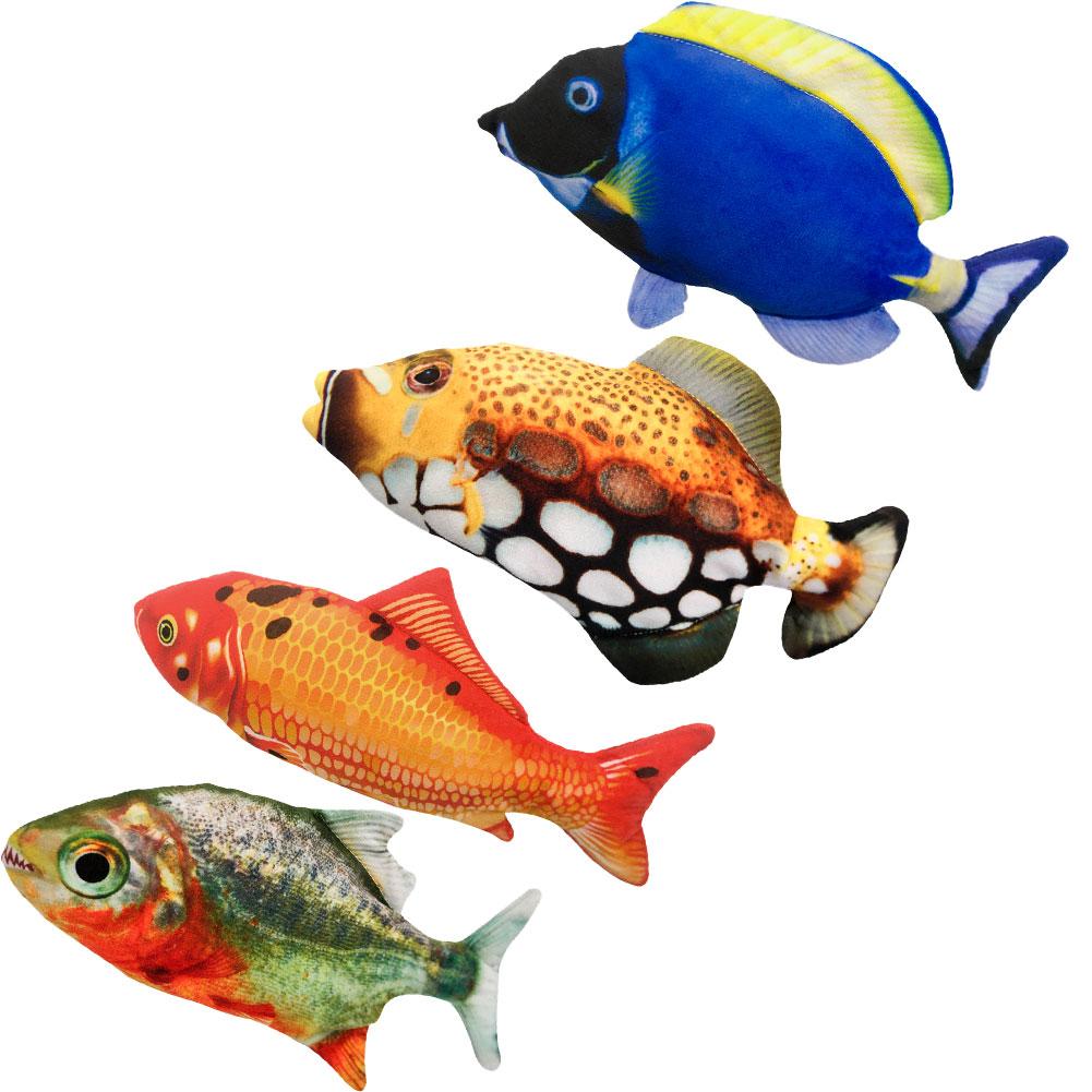 Electric Moving Fish Cat Realistic Plush Simulation Electric Wagging Fish Cat Toy Catnip Kicker Toys Funny Interactive Pets Pill