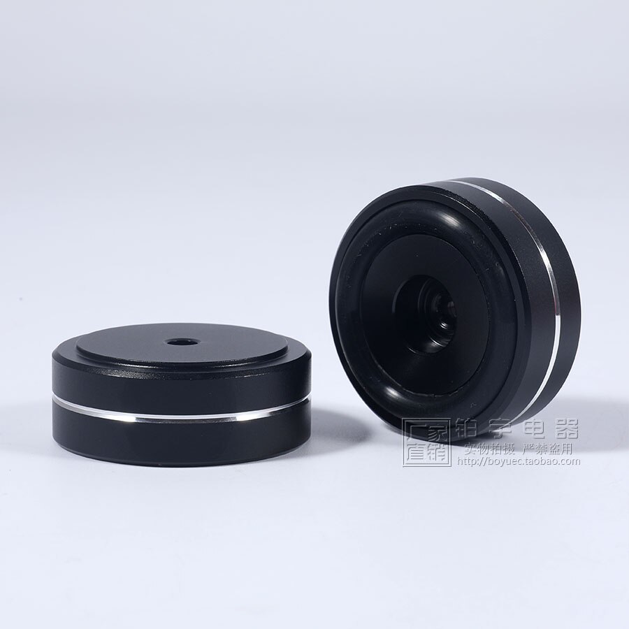 4pcs 40 * 16mm aluminum alloy audio speaker shock absorber foot pad amplifier amplifier foot CD player shock absorber foot pad