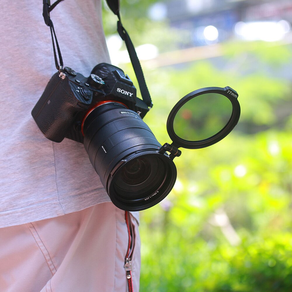 UURig Filter schnell Freisetzung DSLR Kamera Zubehör Schnell Schalter Halterung für 67mm 72mm 77mm 82mm DSLR objektiv Adapter kippen
