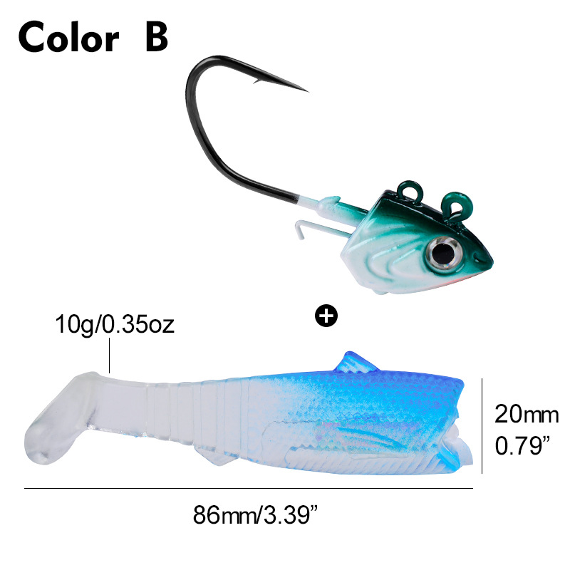 Fish Head Hooks 30g 35g 45g Fishing Hook 3D Eye Soft Worm Baits Jig Head Lure Hook for Sea Bass Pike Fishing Accessories Tackle: 11 / black