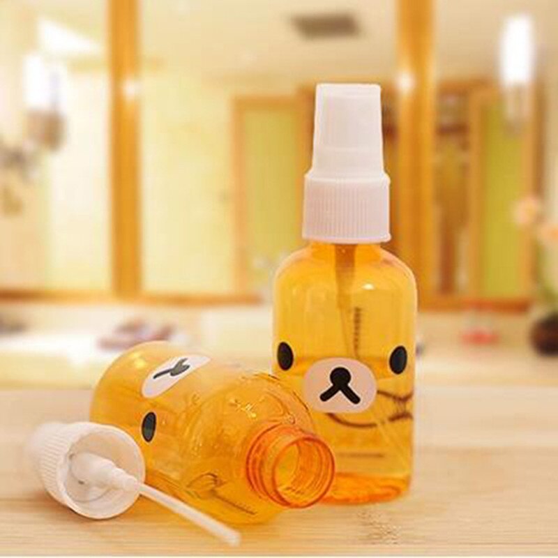 100PCS Cartoon spray fles 30 ml-50 ml hand cartoon spuitfles draagbare beer