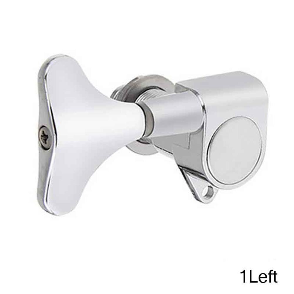 Electric Bass Tuning Pegs Tuners Machine Heads Knobs Set for Acoustic String Jazz Bass Replacement Music Instrument Parts: 1 Left