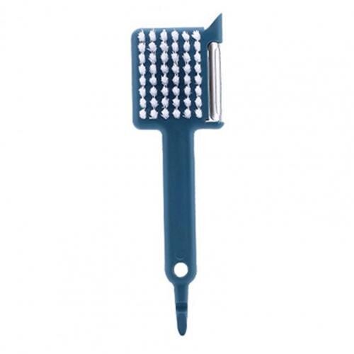 3-In-1 Anti-slip Ergonomic Potato Peeler Kitchen Tools:  Blue