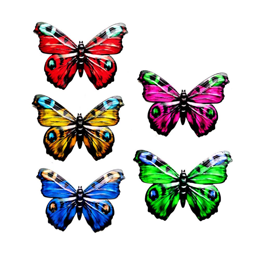 3D Metal Butterfly Decor Inspirational Wall Decor Sculpture