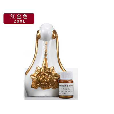 Guldfärg metallic möbler reparation färg lack lack bilmöbler guld staty vägg järn trädörrar hantverk beläggning: 14