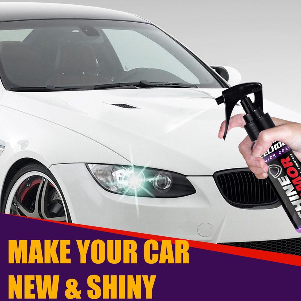 For 120ml Shine Armor Ceramic Car Wash Fortify Quick Sealer Coating Polish Coat For Nano Spray Wax Polishing Car Ceramic & Spra