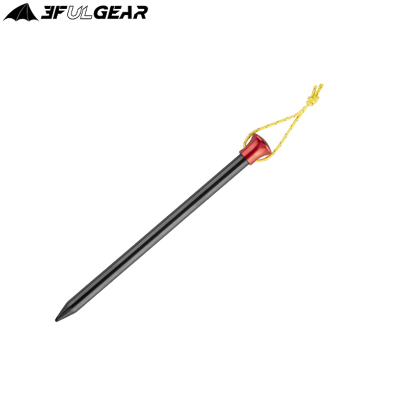 3f ul redskap 15.5 cm pinnar aluminiumspik spik för camping tält rep ultralätt tälttillbehör 5 st utrustning utomhusresor