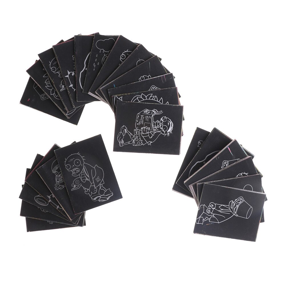 1Pack/8 Sheets Colorful Magic Scratch Painting Paper With Drawing Stick Painting Kids Painting Set Scratch Paper