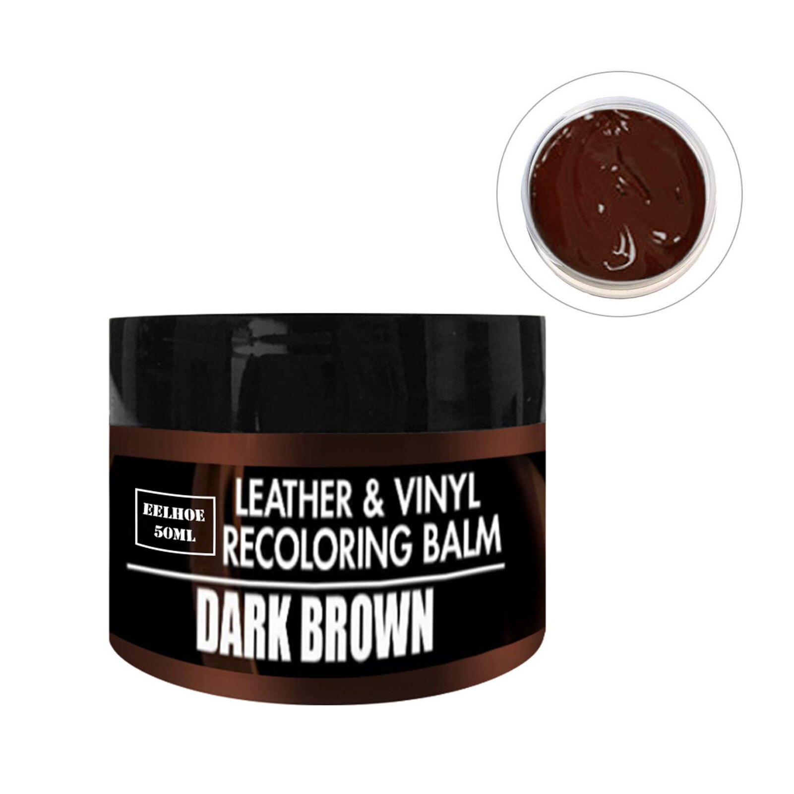 50Ml Leer Kleur Restorer Renew Leer & Vinyl Sofa Auto Zetels Applicator-Reparatie Recolor Vernieuwen Leer Voor Banken autostoel