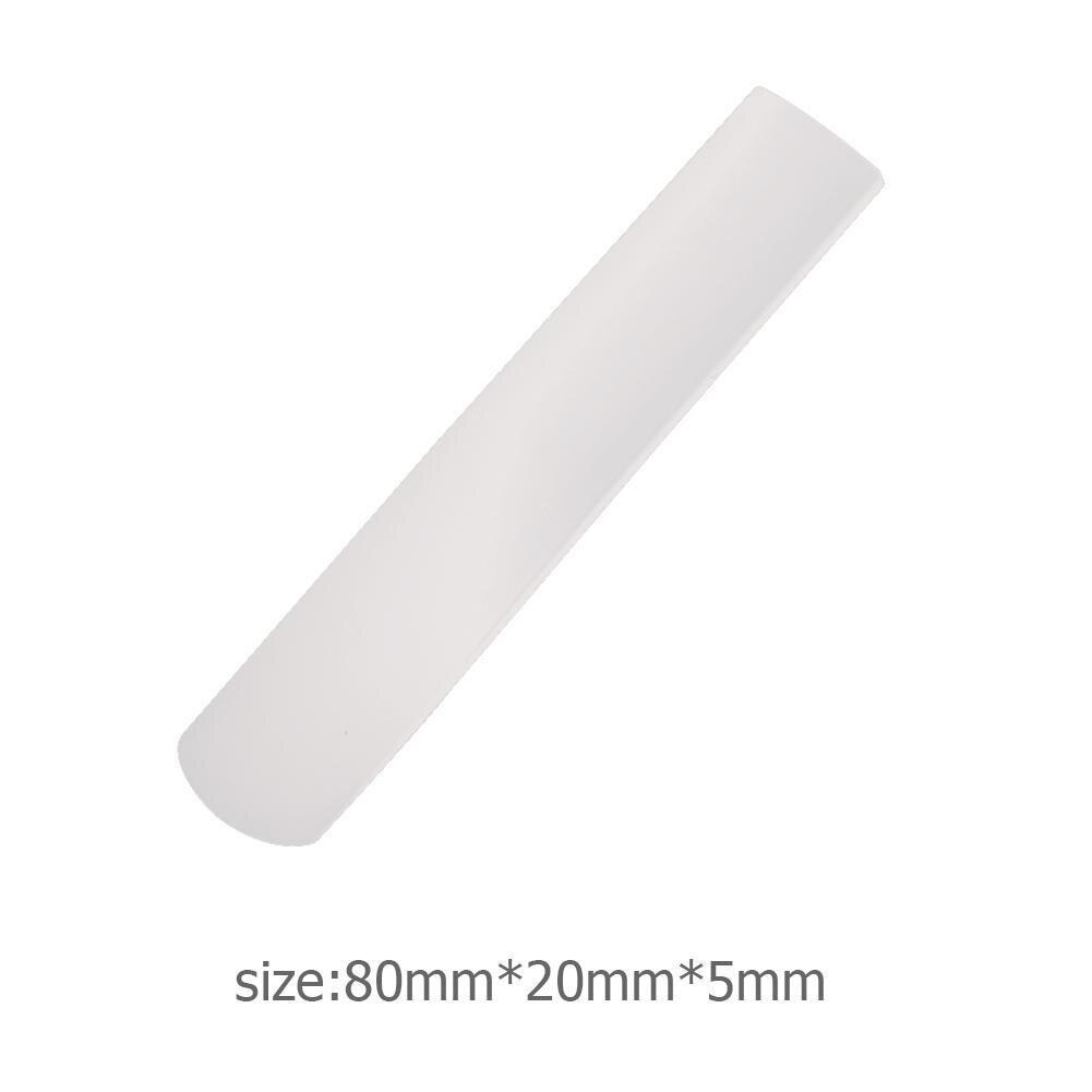 Resin Plastic Saxophone Reeds Alto / Tenor / Soprano / Clarinet Sax Reeds Woodwind Instrument Parts Accessories 4 Colors Option: Tenor White