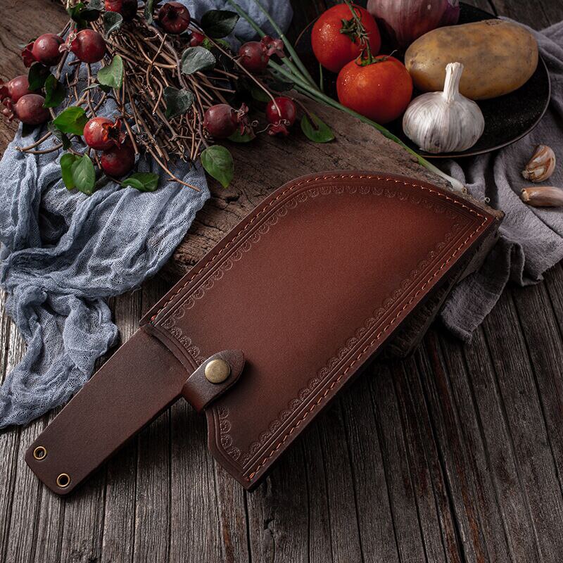 Kitchen Knife Leather Sheath Scabbard Butcher Knif… – Vicedeal