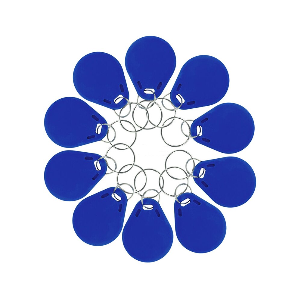 1PC 125KHz RFID Access Control System Security ID Card Password Door Lock 10 Keyfobs