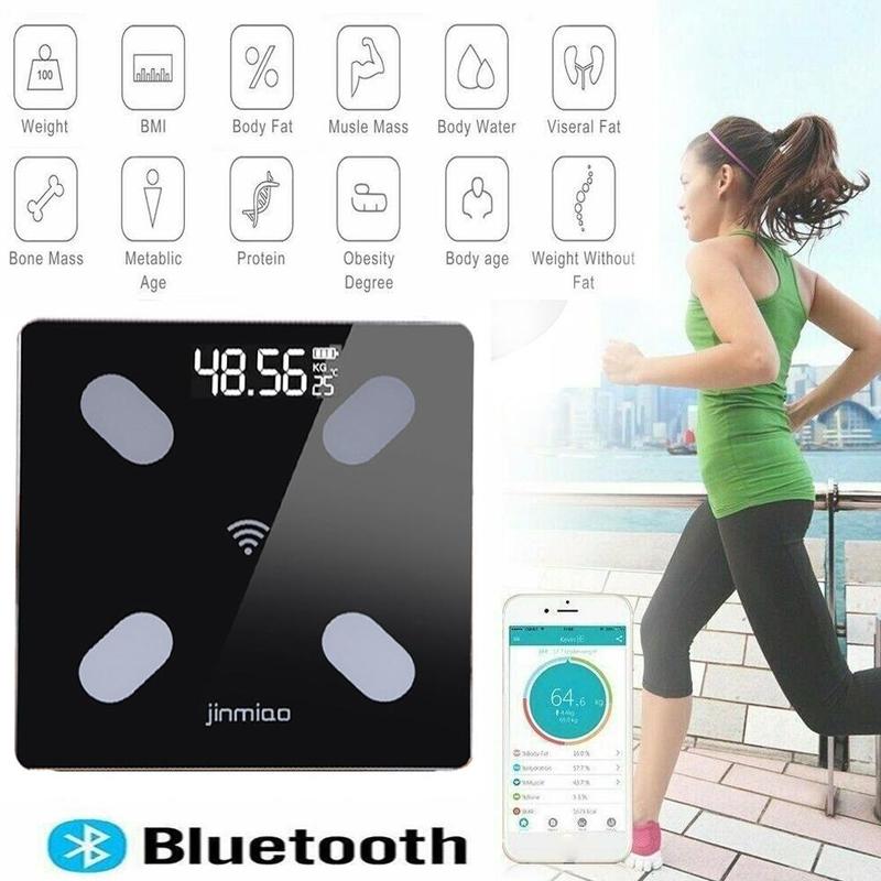 Intelligent Body Fat Scale Charging Electronic Scale Bmi Weight Lose Tools Weight Fitness Health Analyzer Scale Monitor Wei Q6Q4