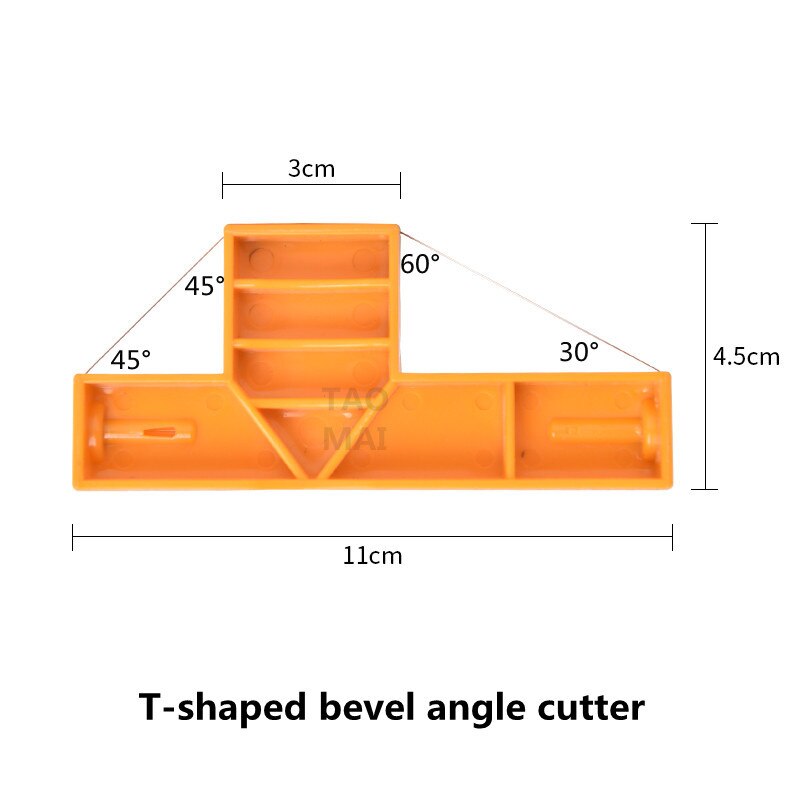 Cut Mud Line/Clay Cutter Mud Slice Bevel Cut Corner Knife Clay Block Cut Clay Board Splicing DIY Ceramic Clay Modeling Tool: T-shaped bevel angle