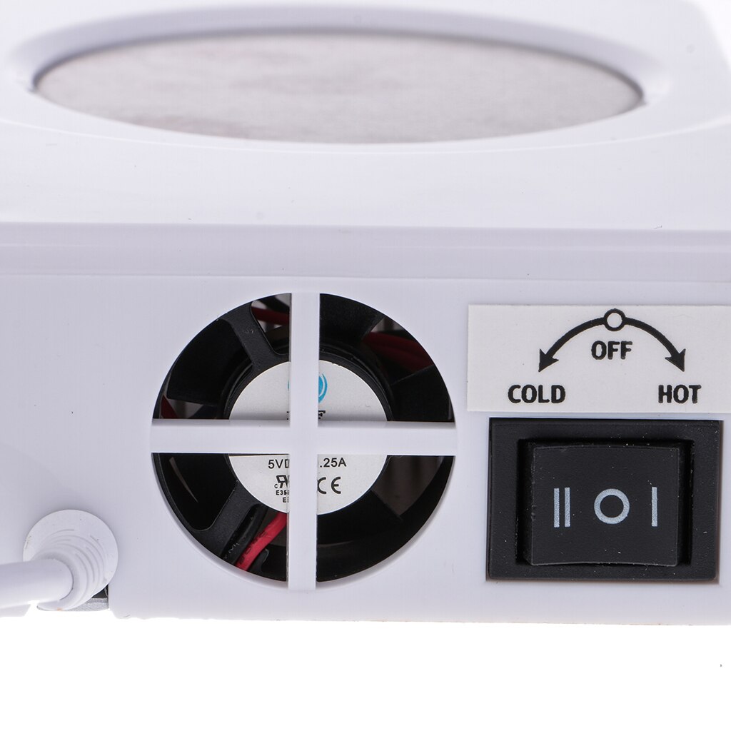 Portable Desk Warmer and Cooler Pad Milk Drink Food with USB Cord Home