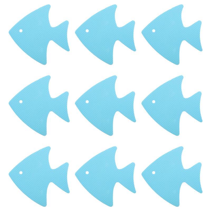 10/12/20Pcs Badkamer Anti Slip Sticker Bad Sticker Badkamer Antislip Sticker Voor Thuis Badkamer: Sky Blue 8X8CM