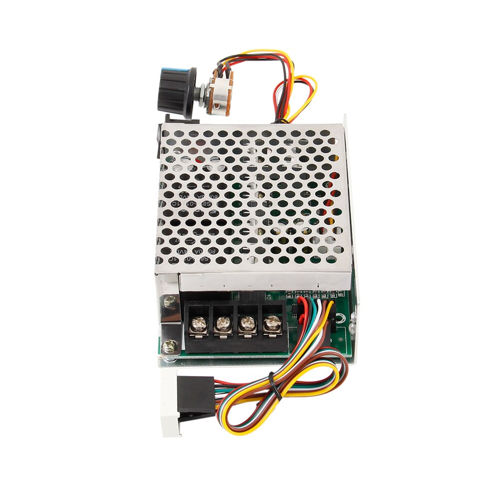 DC10-55V 40A Motor Governor Bidirectional Forward and Reverse DC Brush Motor Speed Governor with Digital Scale Tachometer