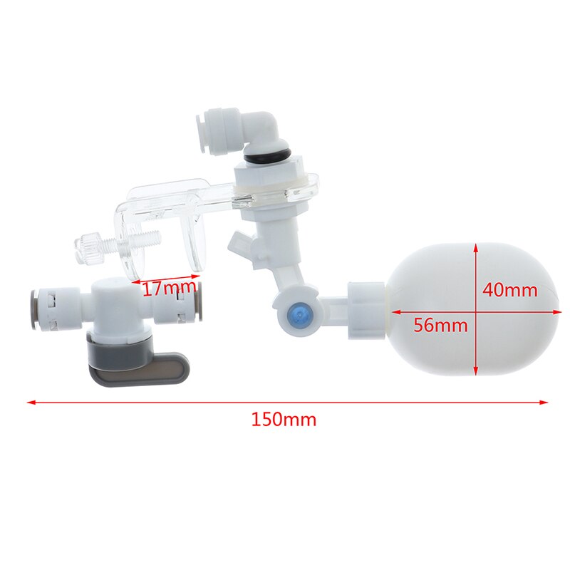 1Pc Aquarium Water Filler Auto-Top-Off Systeem Verstelbare Vlotter Montage Voor Aquarium Auto Water filler Controller