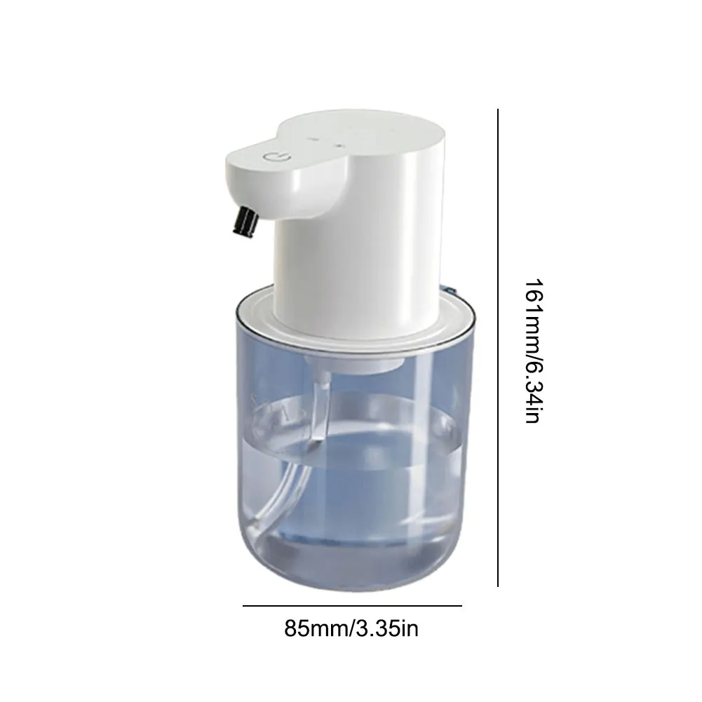 Dispensador automático de jabón de espuma/Gel, 400ml, 4 engranajes, Sensor infrarrojo, dispensador de jabón para platos, IPX5, resistente al agua, accesorios para cocina y baño