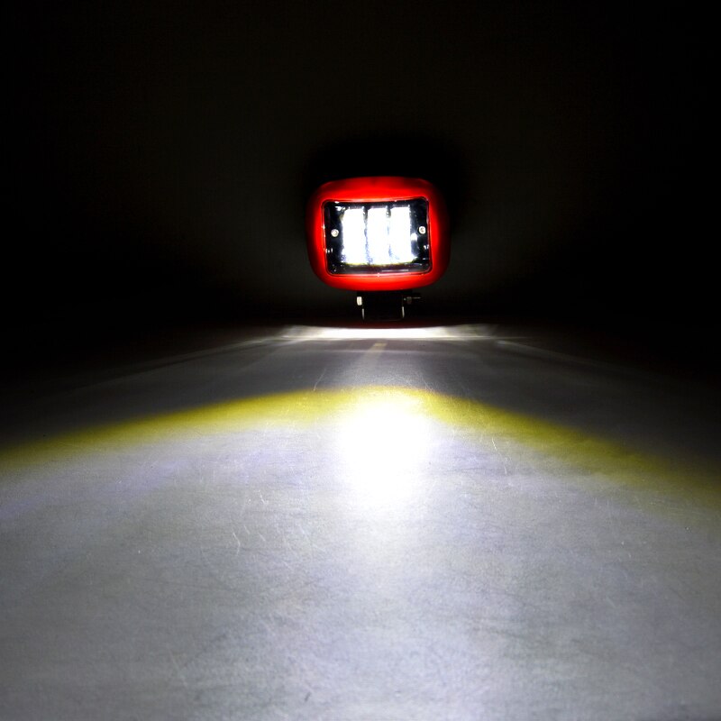 Offroad Auto 27W 5 "Led Projector Koplamp Spotlight Voor Jeep Wrangler Jk 4X4 Truck Utv Atv suv 6000K Wit Ronde Mistlamp