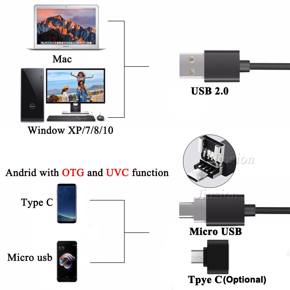 40 to 1600x usb digital mikroskop håndholdt mini kamera lodning stereo elektronisk endoskop lup stativ til samsung ect