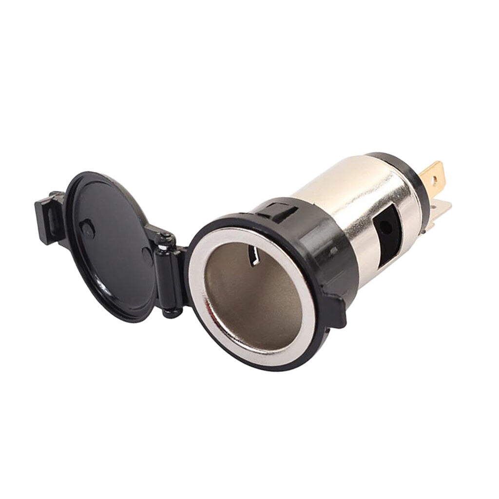Universal DC 12V/24V Power Motorcycle Boat Car Lighter Socket