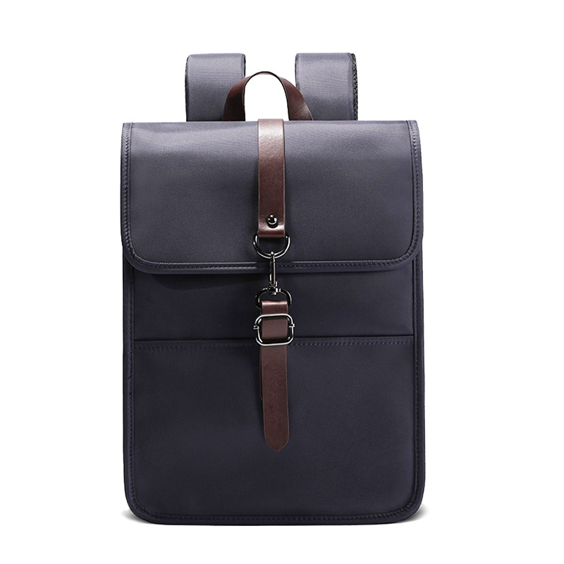 Japanese Korean style Backpack for men 14-inch computer bag business Backpack commuting simple travel backpack: Beige