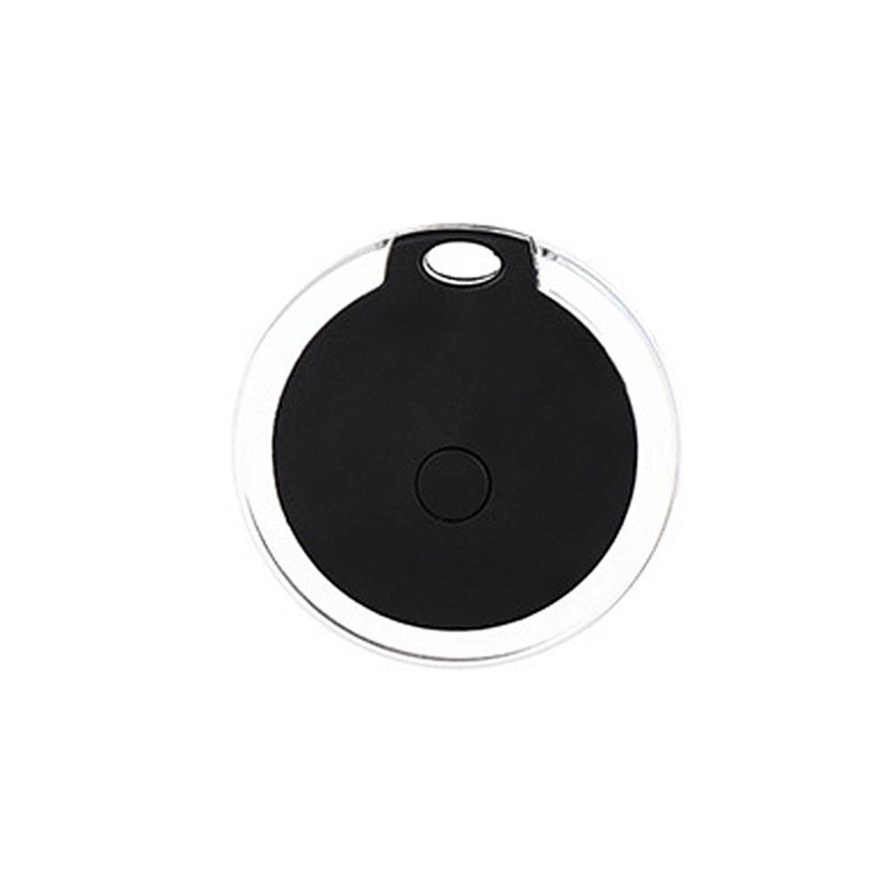 Mini smart bluetooth trådløs nøkkelfinner locator pet dog cat gps anti-lost tracker advarsel alarm auto tracking finder enhet: Svart