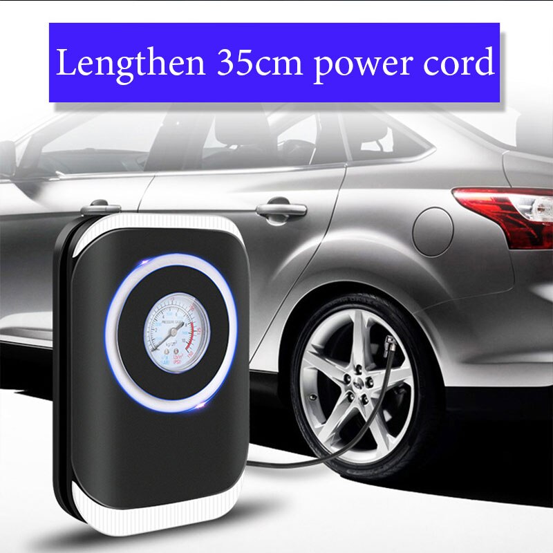 Digitale Reifen Inflator DC 12 Volt Auto Tragbaren Luft Kompressor Pumpe Auto Luft Kompressor für Auto Motorräder Fahrräder Mit