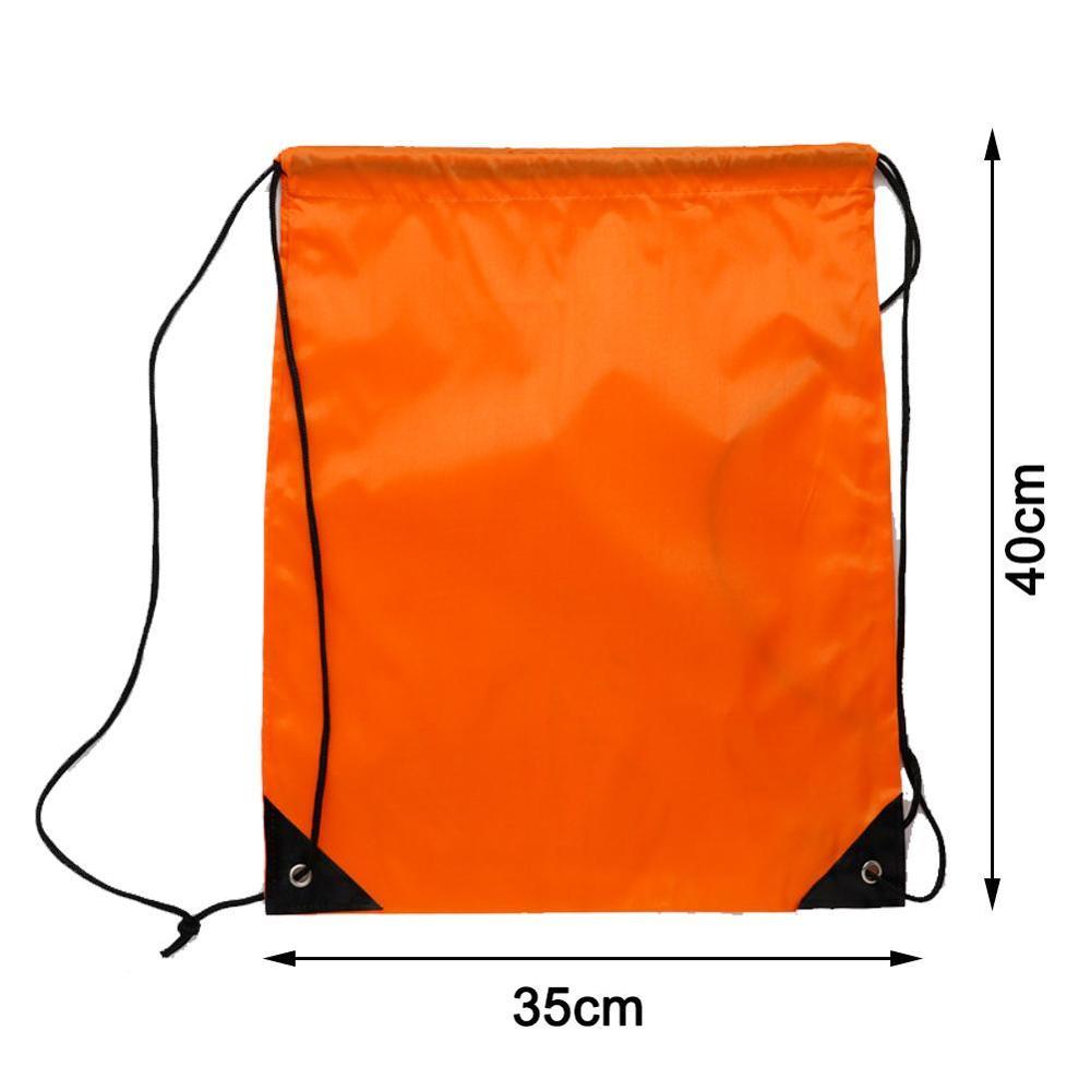 Bærbar letvægts rygsæk bæltetaske rejse sport udendørs vandreture opbevaringspose oxford stofpose