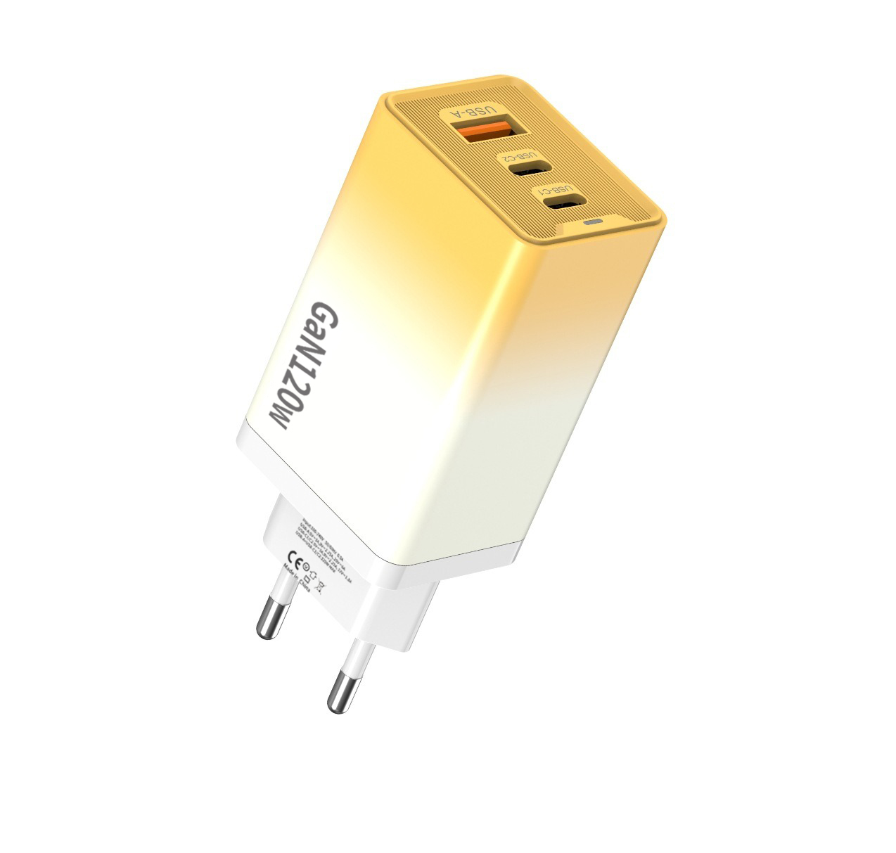 120W USB C GaN Charger Fast High Speed Charging Type C PD Mobile Phone Wall Travel Adapter for IPhone 16 Pro Huawei Xiaomi 15: BR