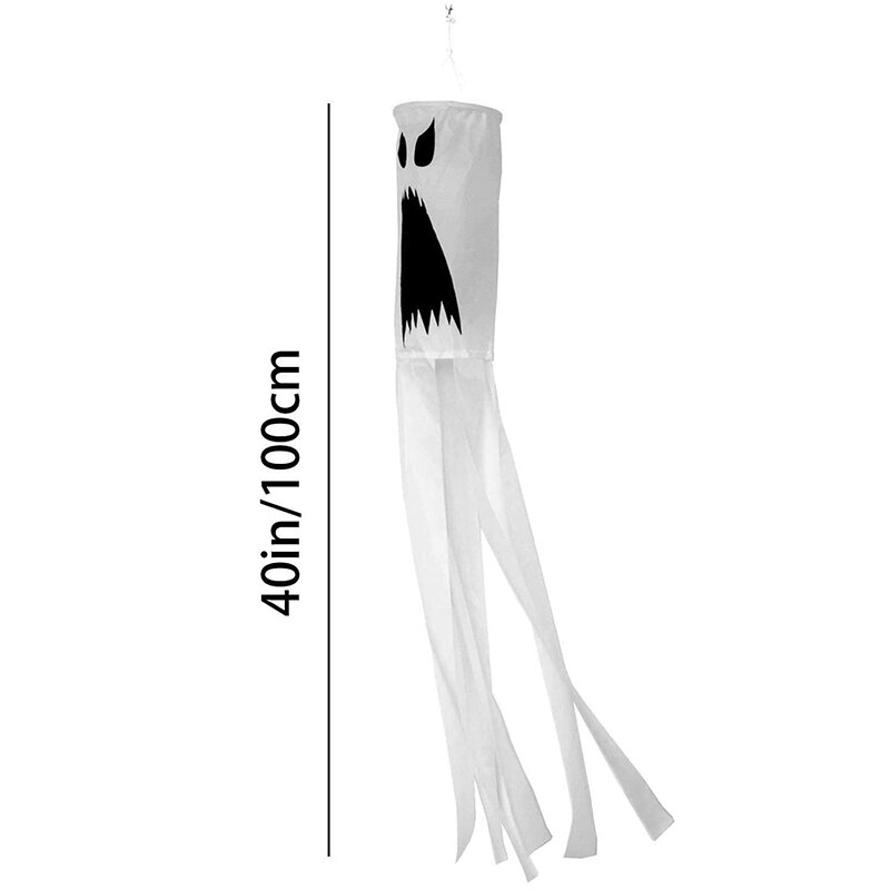 Halloween Windsack Flagge 40 Zoll Windsack Im Freien Hängende Dekoration Halloween Garten Front Hof Rasen Dekoration