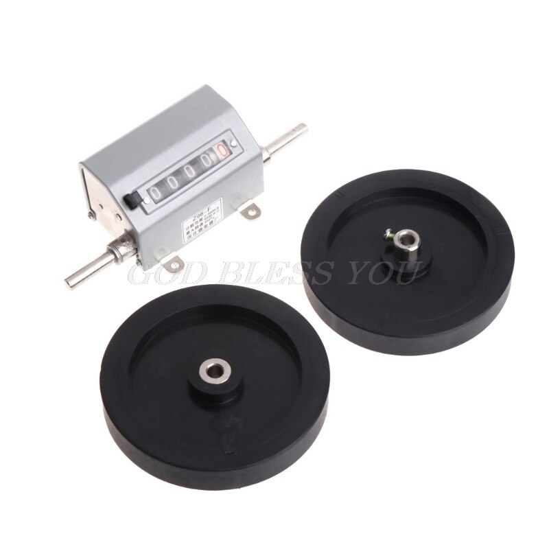 Z96-F Mechanical Length Counter Meter Counter Rolling Wheel 1-9999.9M