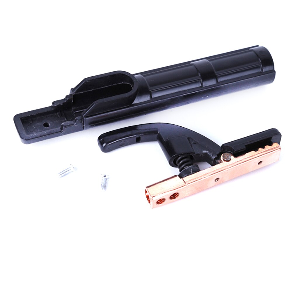 300A Electrode Holder Stick Welding Rod Copper Mini Cable Welding Clamps Stinger Clamp Tool Heat Resistant