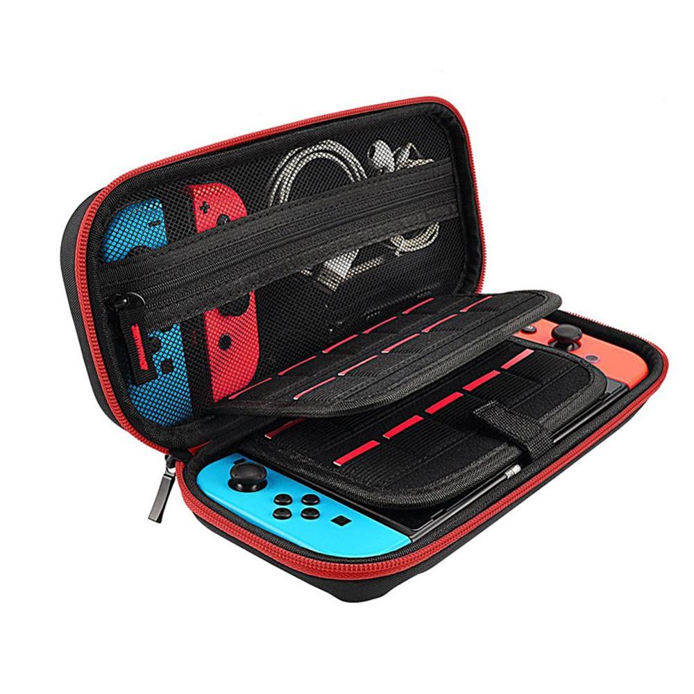 Protective Hard Case For Nintend Switch Shell Travel Storage Carrying Case For N-Switch Bag Pouch NS Console Handbag Accessories: red