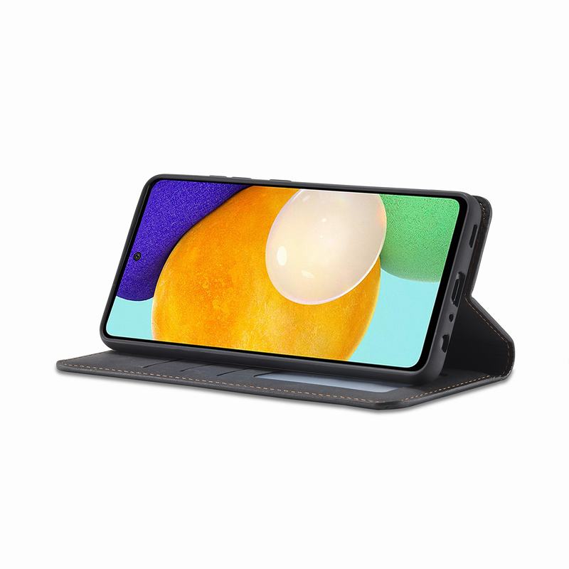 Funda de cuero con tapa magnética para Samsung Galaxy A53, carcasa de lujo para Samsung A33, A73, 5G
