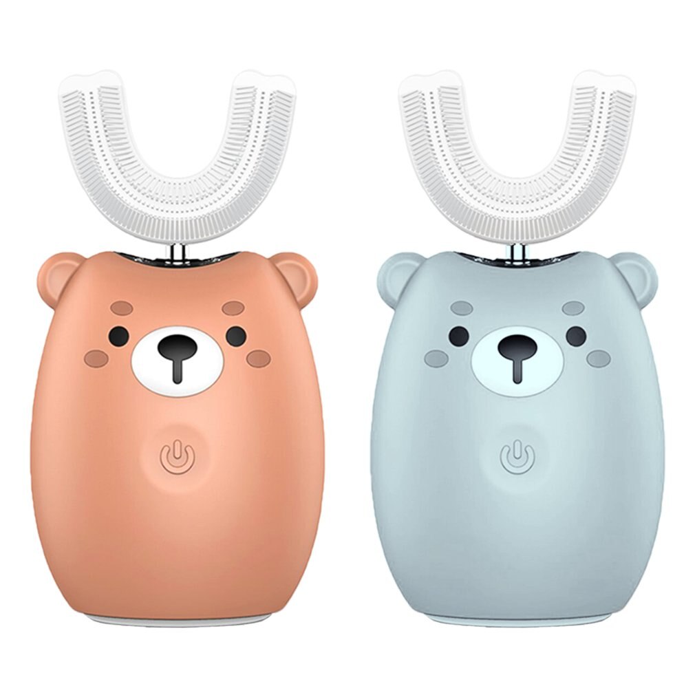 Children U-Type Electric Toothbrush Rechargeable Sonic Automatic Electric Toothbrush Without Toothpaste