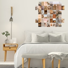 Foto Collage Kit para pared estética fotos 50 Set estilo Instagram habitación decoración Pared de arte para VSCO chicas adolescentes