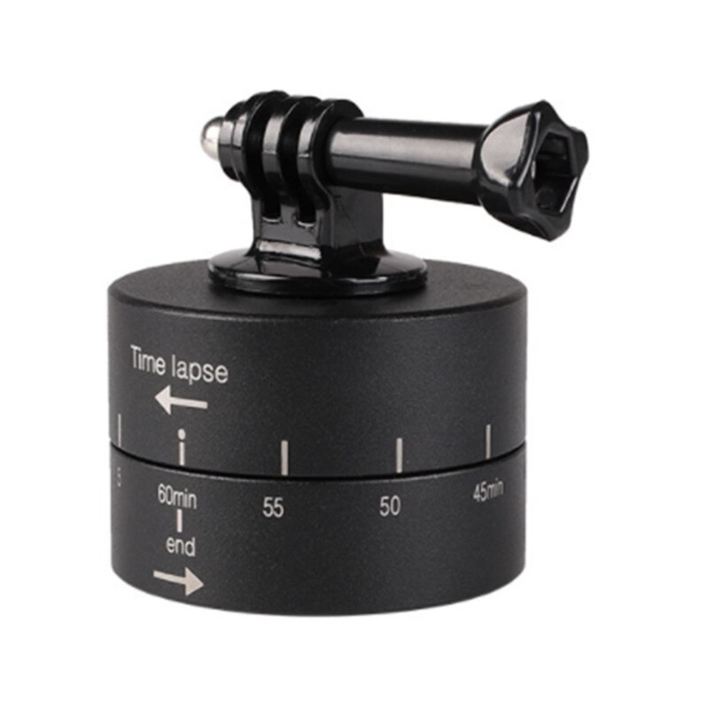 Time Lapse Camera Mount Panning Rotating Compatible for GoPro360 Motorised Pan Panoramic Tripod Head Variable Speed