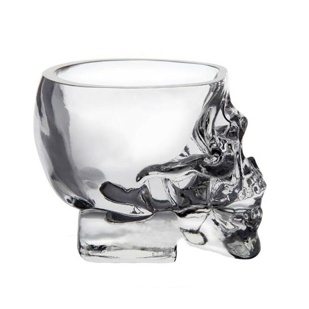 Skallehuvud skottglas kopp vin mugg öl glas mugg kristall whisky vodka te kaffekopp 80ml vattenflaska: Default Title