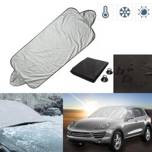 146x70 cm Auto Voorruit Cover Warmte Zonnescherm Anti Sneeuw Vorst Ijs Shield Dust Protector